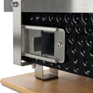 BBQ-Toro Keramik Tischgrill mit Holzunterlage | 50 x 23 x 17 cm | Hibachi Tischgrill ohne Strom | Schwarz | Minigrill, Tischgrill Holzkohle, Kohlegrill Camping Grill Holzkohle, Mini Grill Holzkohle 16