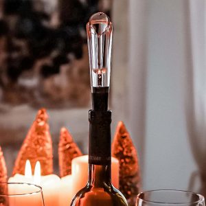 AdHoc Set aus Dekantierausgießer und Weinbelüfter Vine & Korkenzieher PushPull | hochwertige Materialien und bewährte Qualität designed in Germany | Praktisches Geschenk für Weinliebhaber 16