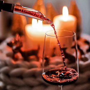 AdHoc Set aus Dekantierausgießer und Weinbelüfter Vine & Korkenzieher PushPull | hochwertige Materialien und bewährte Qualität designed in Germany | Praktisches Geschenk für Weinliebhaber 18