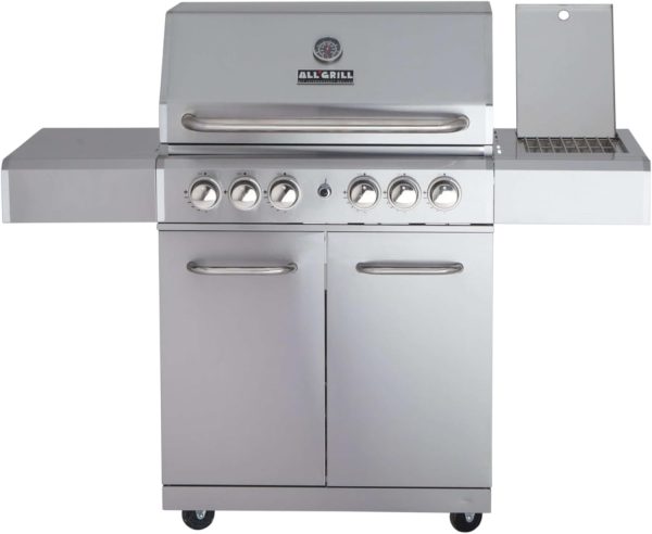 Allgrill Allrounder Modular L Gasgrill 4 Brenner/Seitenkocher/Backburner Grundmodell Grill Allrounder L 3