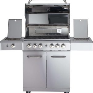 Allgrill Allrounder Modular L Gasgrill 4 Brenner/Seitenkocher/Backburner Grundmodell Grill Allrounder L 9