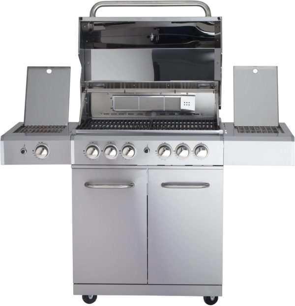 Allgrill Allrounder Modular L Gasgrill 4 Brenner/Seitenkocher/Backburner Grundmodell Grill Allrounder L 4